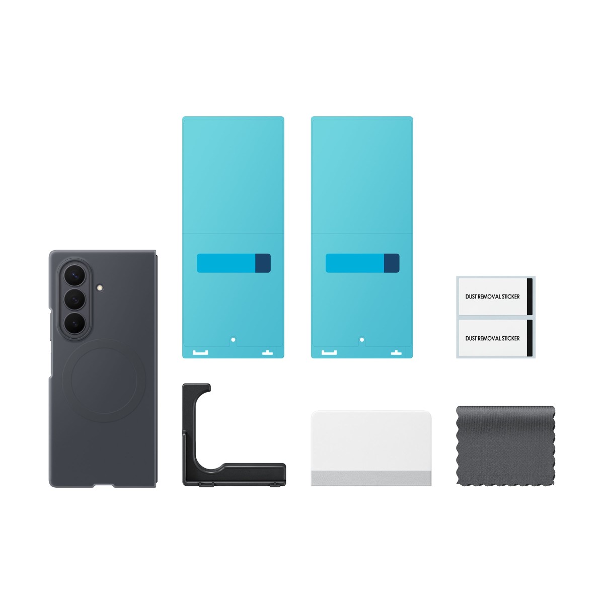 Samsung Silicone Magnet Case EF-EF976 Handyhülle für Samsung Galaxy Z Fold8 Ultra graphite