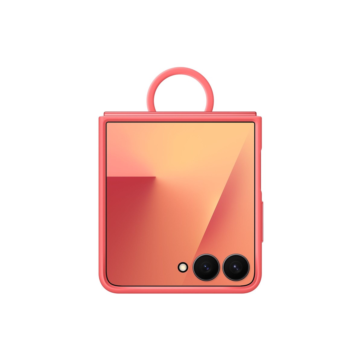 Samsung Silicone Ring Case EF-PF766 für Samsung Galaxy Z Flip7 rot