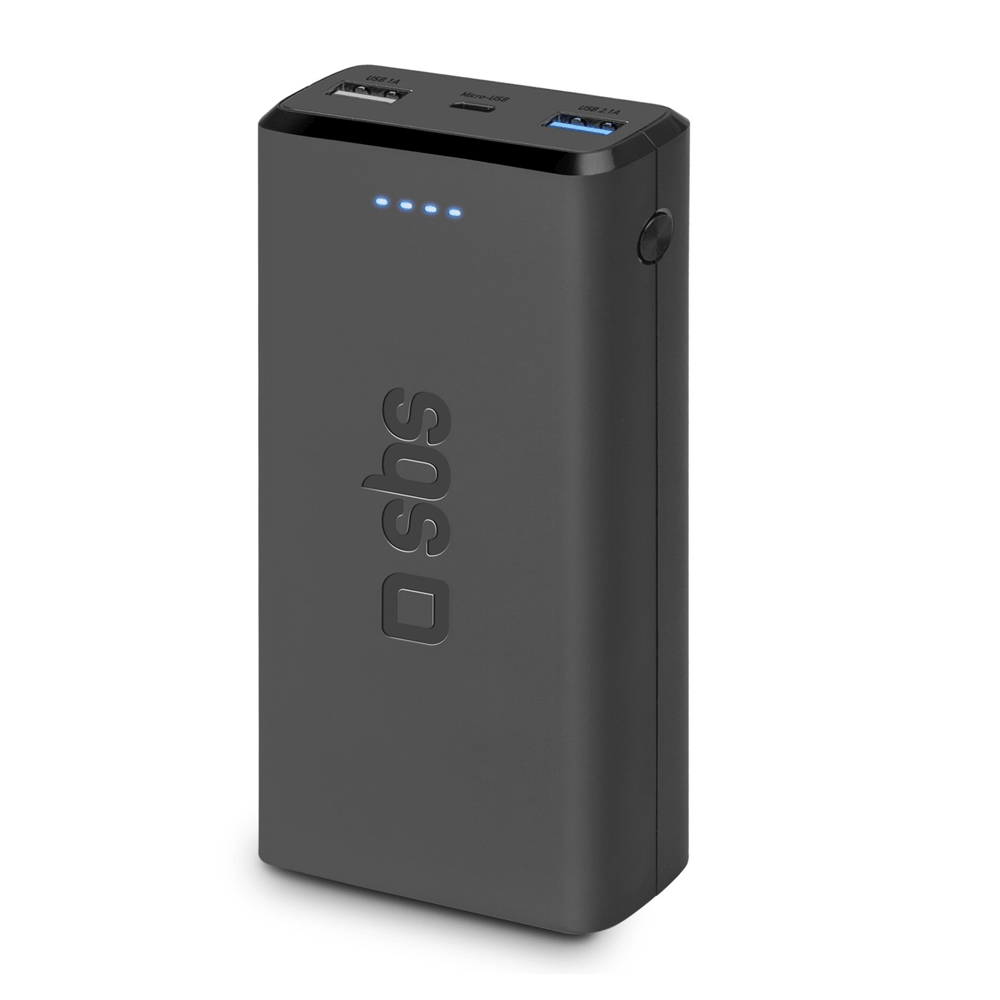 SBS Powerbank (20.000mAh) schwarz