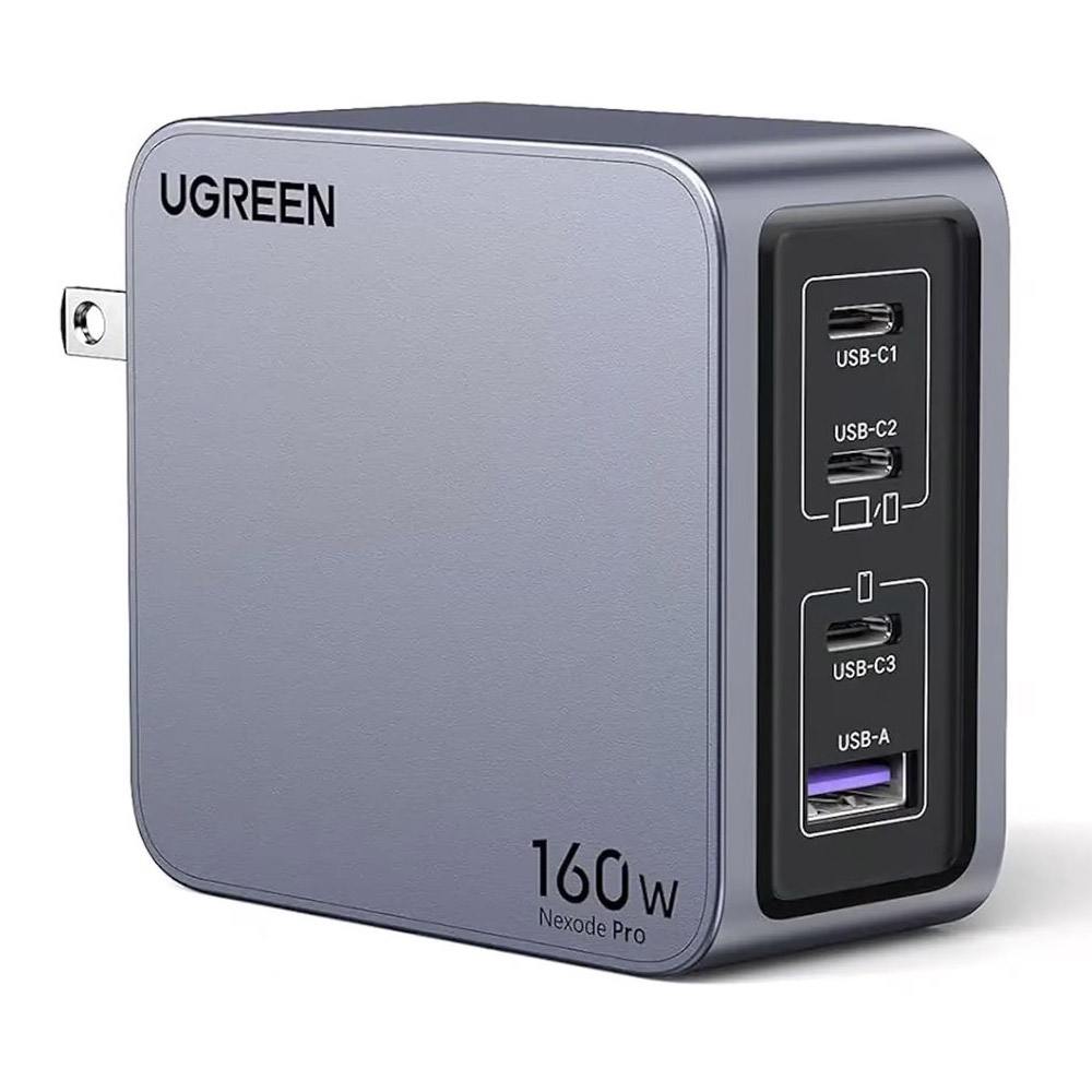UGREEN Nexode Pro 160W Ladegerät schwarz/grau