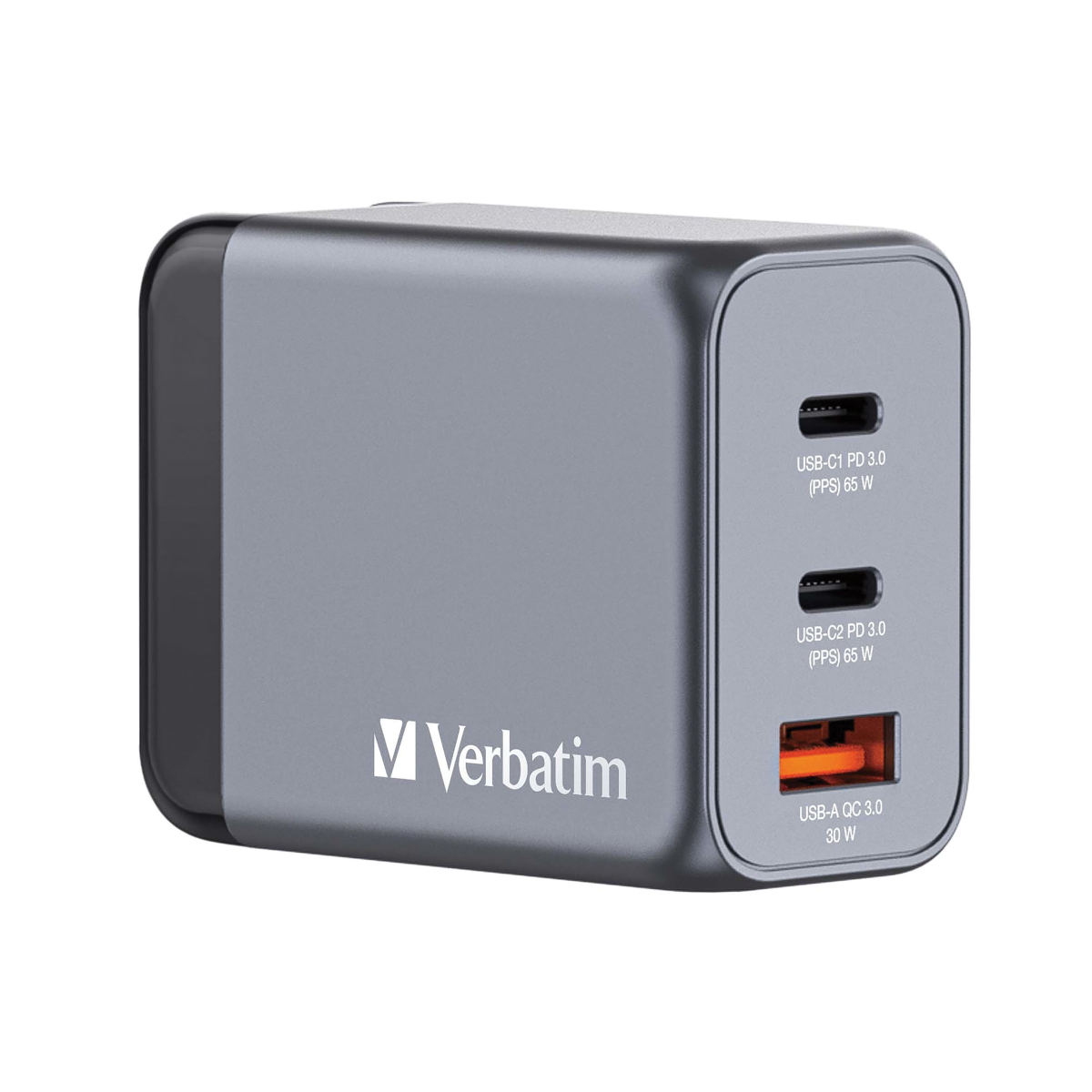 Verbatim GaN Charger 65W USB-C Ladegerät