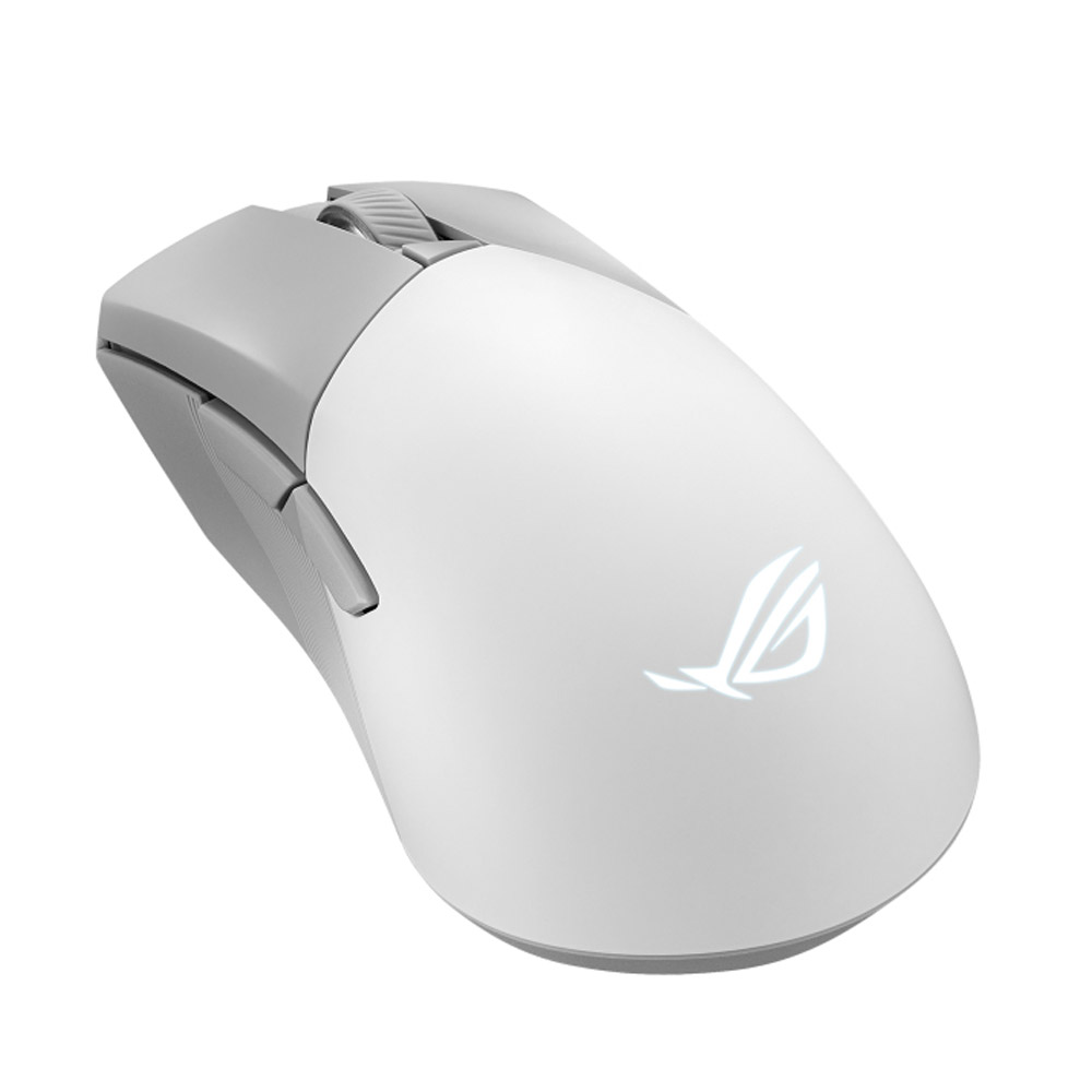 Asus ROG Gladius III Wireless AimPoint White RGB Gaming Maus weiß