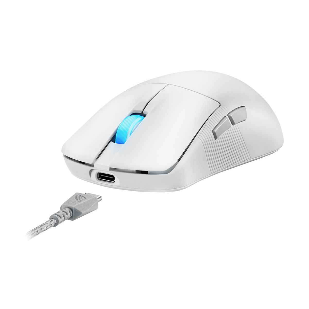 Asus ROG Harpe Ace Mini White Gaming Maus weiß