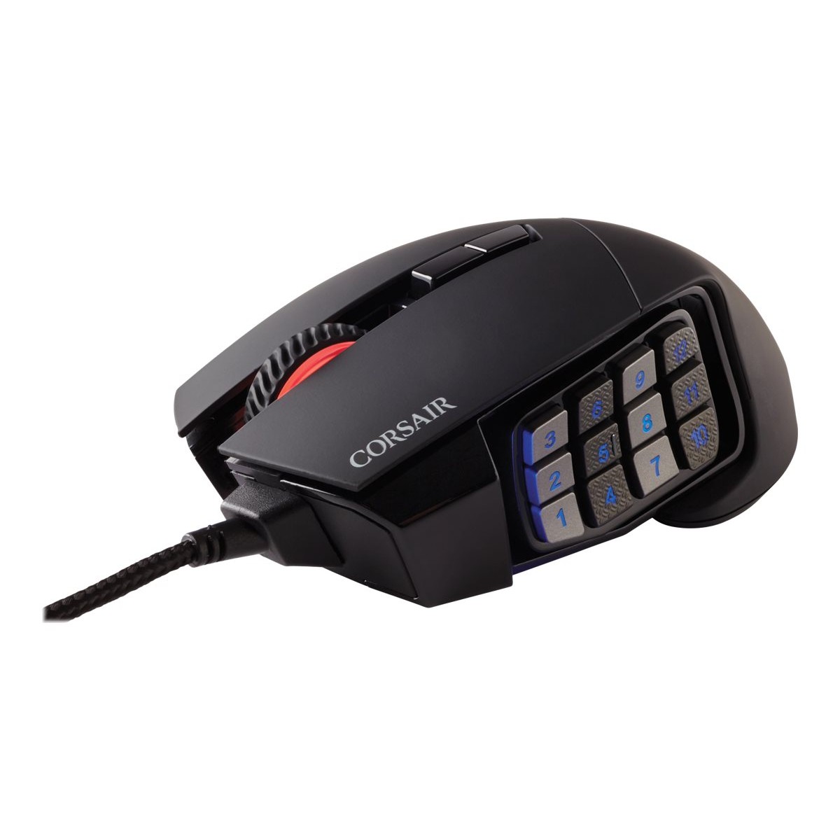 Corsair Scimitar RGB Elite 18.000 DPI Gaming-Maus schwarz