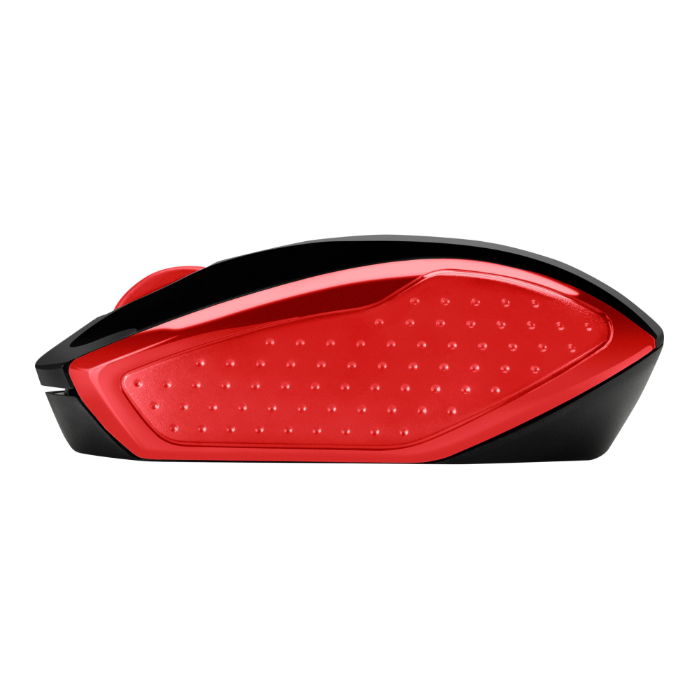 HP 200 kabellose Maus schwarz/rot