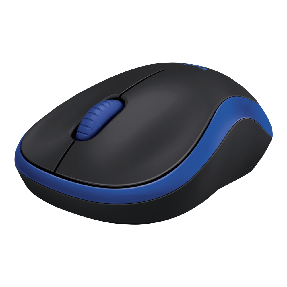 Logitech M185 Kabellose Maus blau