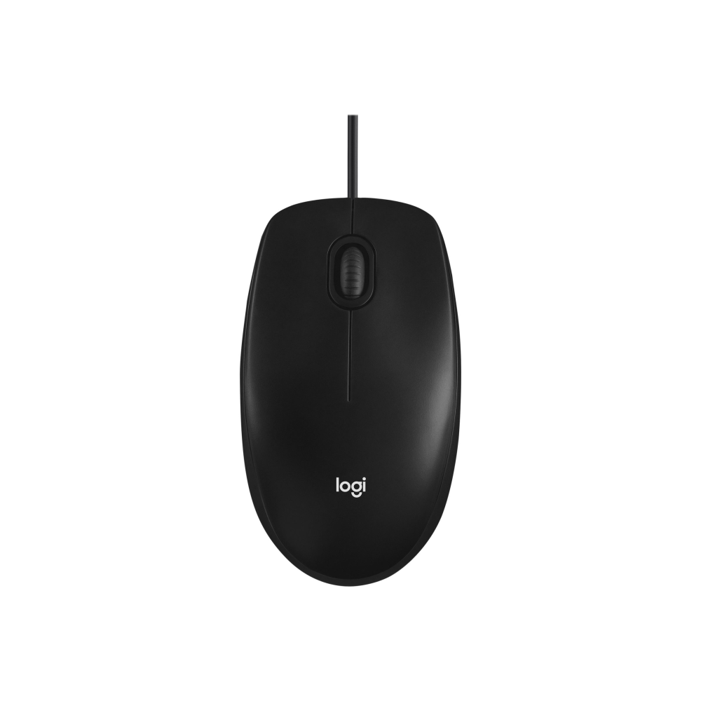 Logitech M100 Kabelgebundene USB-Maus schwarz