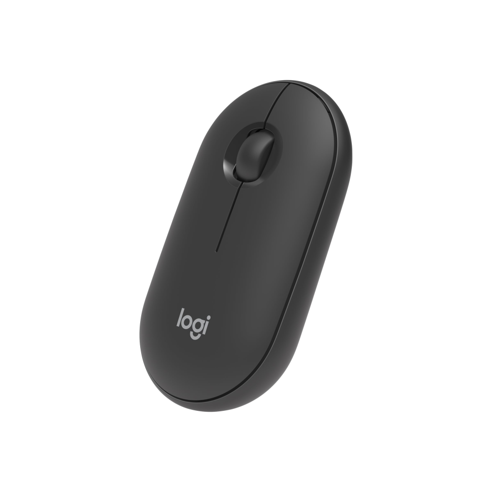 Logitech M350 Pebble Kabellose Maus graphit