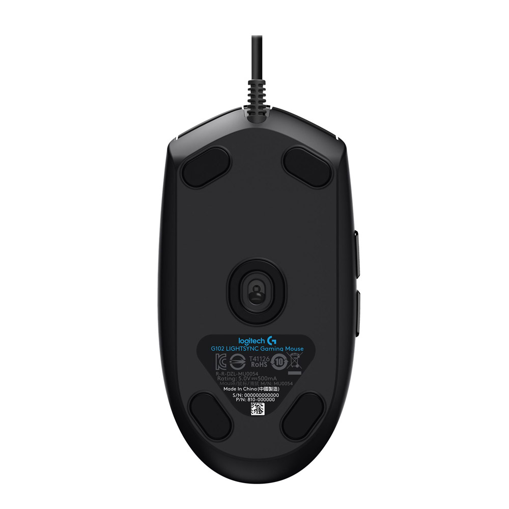 Logitech G102 LIGHTSYNC Gaming-Maus schwarz