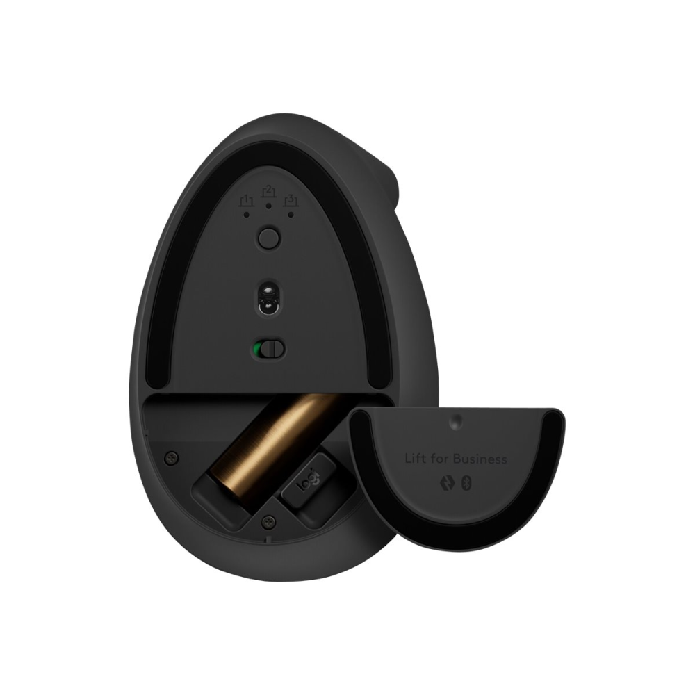 Logitech Lift for Business vertikale ergonomische Maus schwarz
