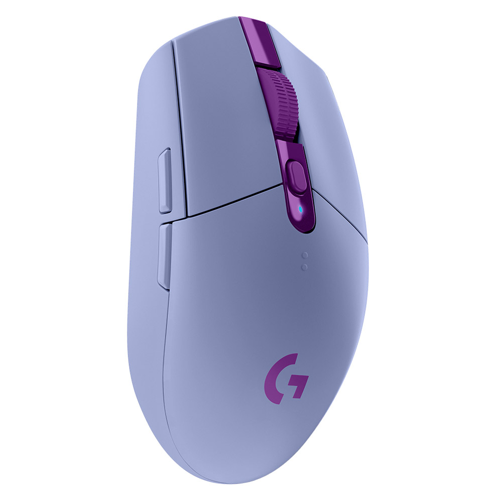 Logitech G305 LIGHTSPEED Maus lila