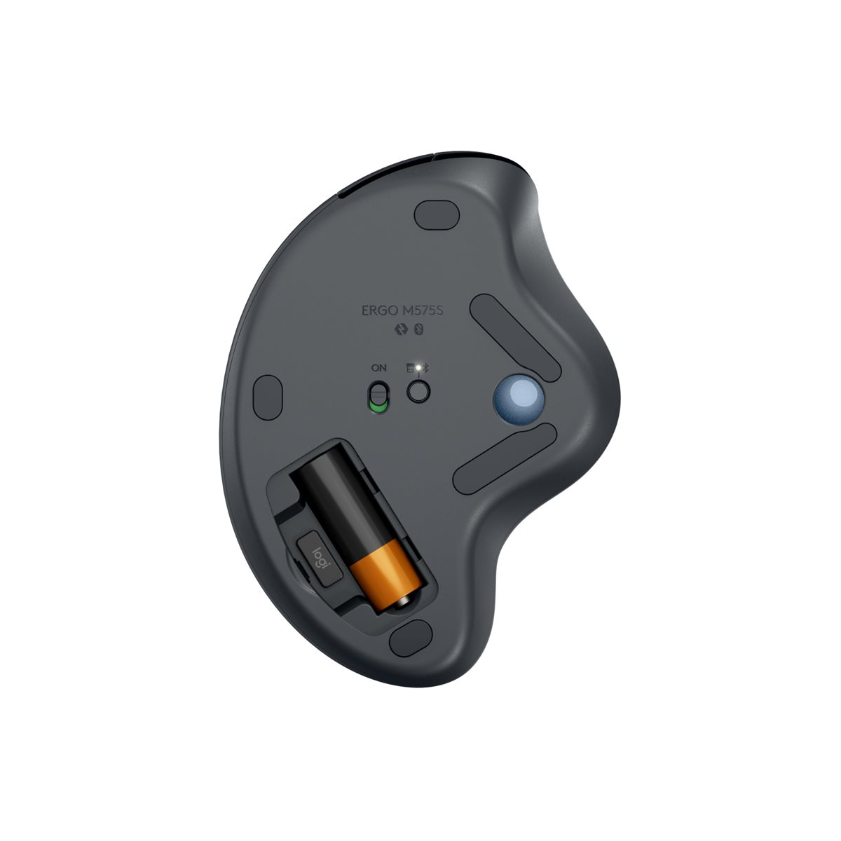 Logitech ERGO M575S Trackball-Maus graphit