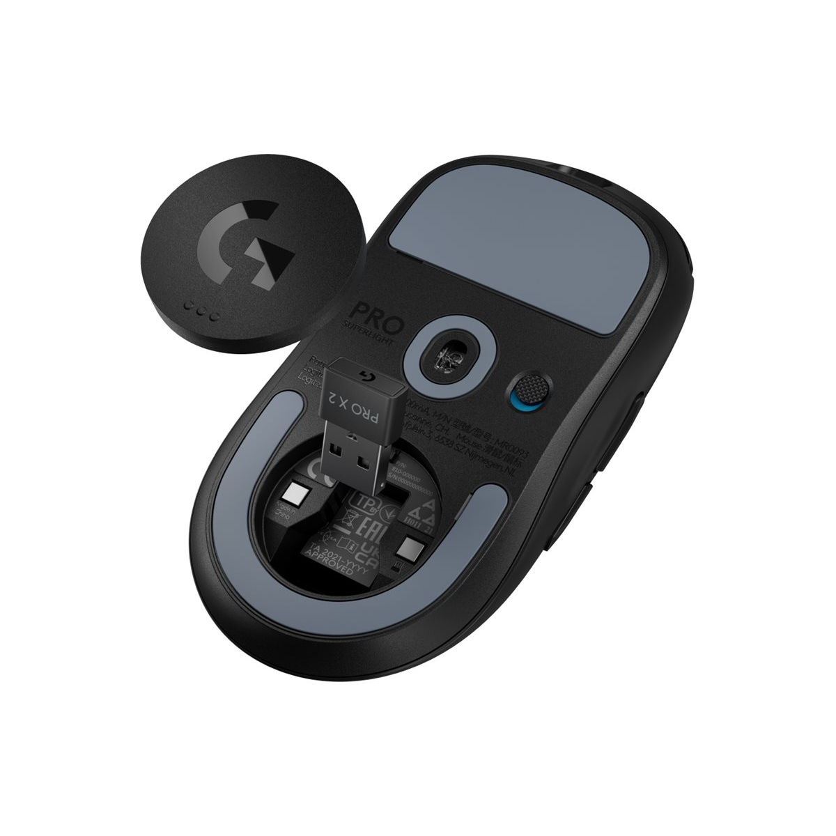 Logitech G PRO X SUPERLIGHT 2 Gaming Maus schwarz