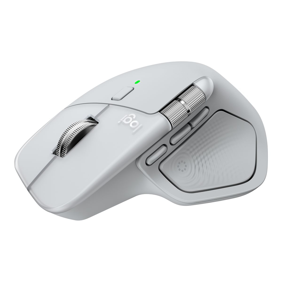 Logitech MX Master 4 for Mac kabellose Maus für Mac weiß-silber