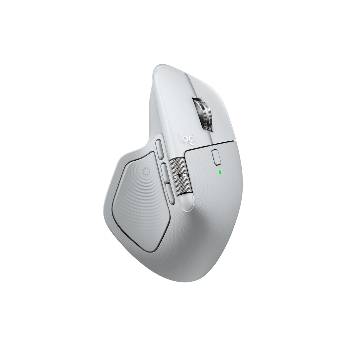 Logitech MX Master 4 for Mac kabellose Maus für Mac weiß-silber