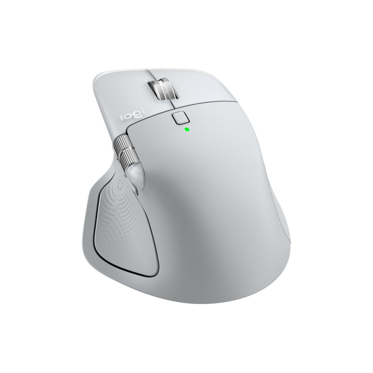 Logitech MX Master 4 for Mac kabellose Maus für Mac weiß-silber