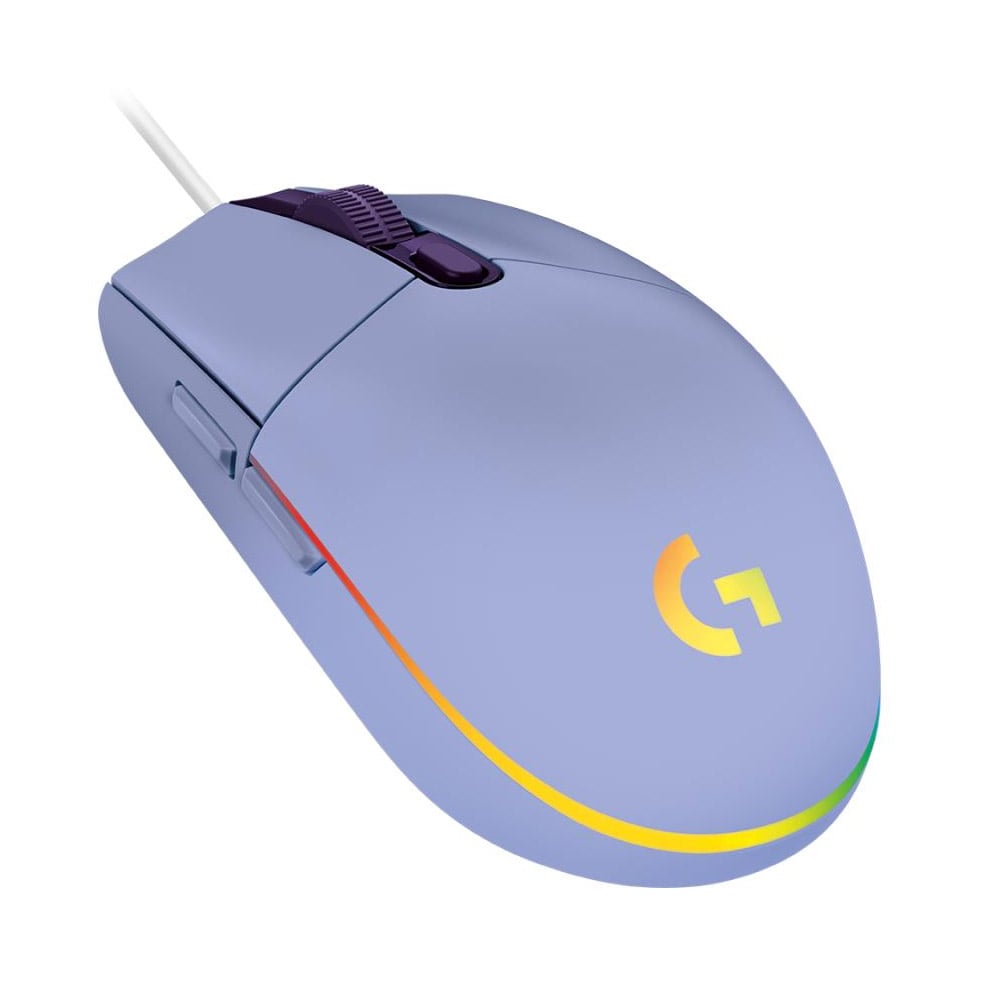 Logitech G102 Lightsync Gaming-Maus lila