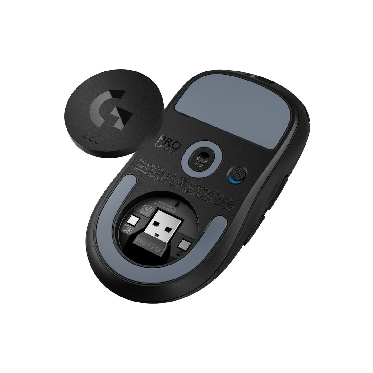 Logitech G PRO X Superlight 2 SE Gaming-Maus schwarz