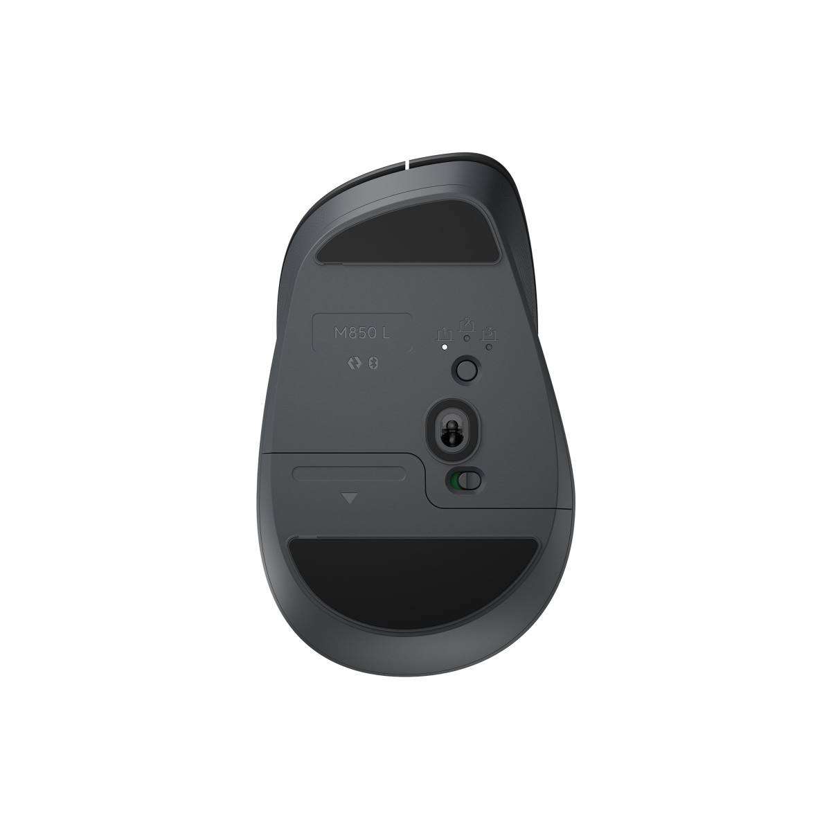 Logitech Signature Comfort Plus M850 L kabellose Maus graphite