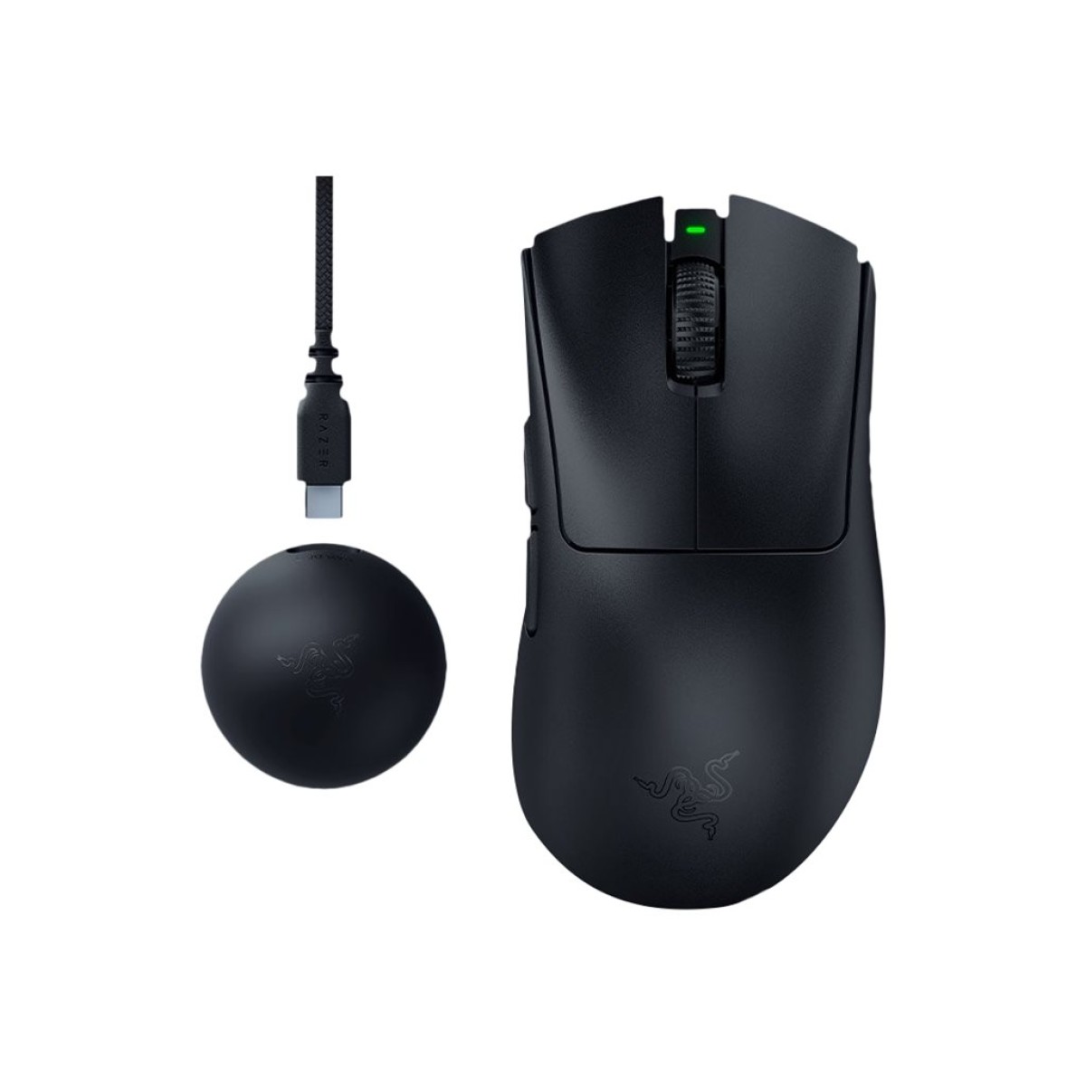 Razer DeathAdder V4 Pro kabellose Gaming-Maus schwarz