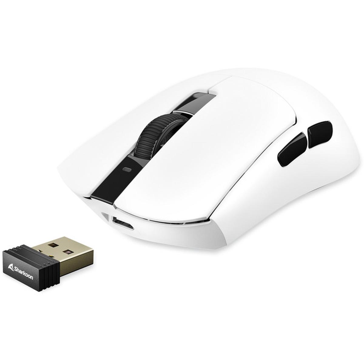 Sharkoon FireGlider One Gaming-Maus weiß