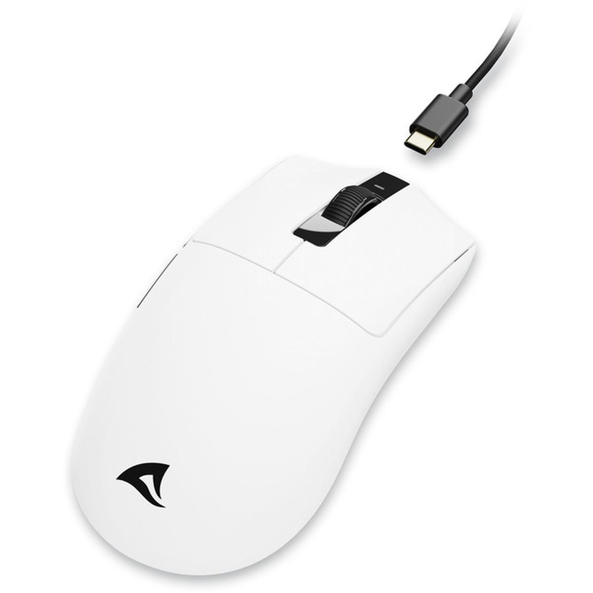 Sharkoon FireGlider One Gaming-Maus weiß