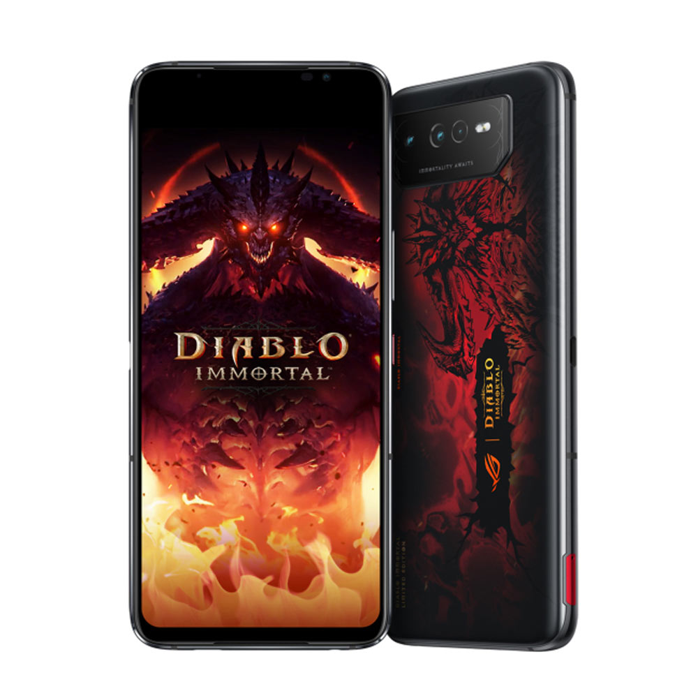 Asus ROG Phone 6 Diablo Immortal Edition 5G 512GB Smartphone hellfire red