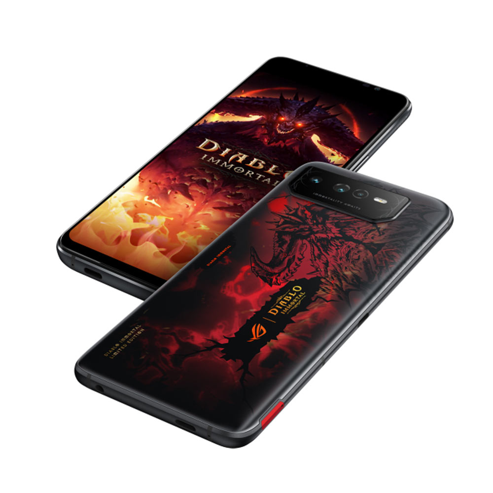 Asus ROG Phone 6 Diablo Immortal Edition 5G 512GB Smartphone hellfire red
