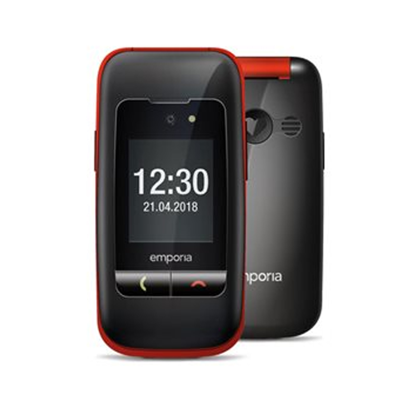 Emporia emporiaONE Klapphandy schwarz/rot