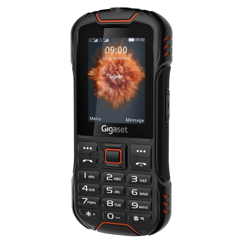 Gigaset GLX 8 Outdoor Smartphone schwarz