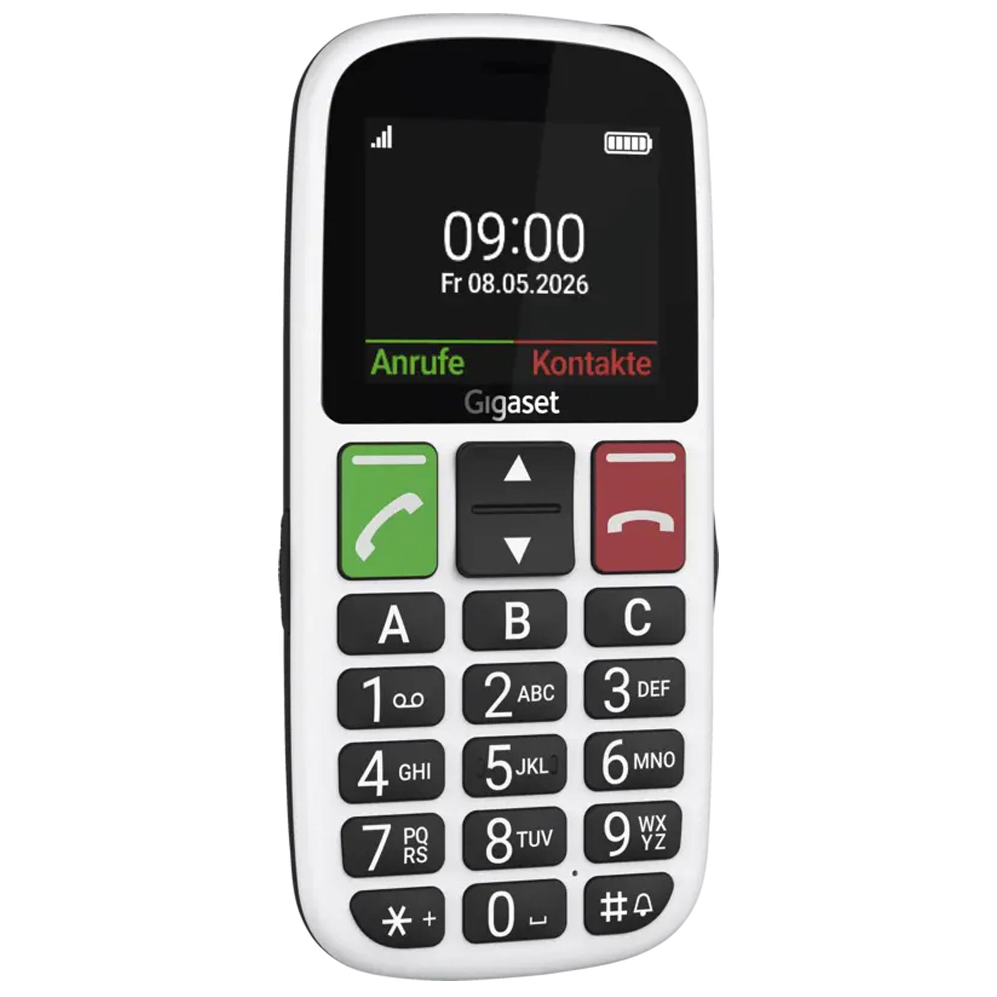 Gigaset GL30 Seniorenhandy creme weiß