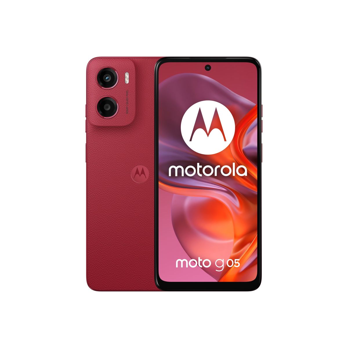 Motorola Moto G05 64GB Smartphone plum red