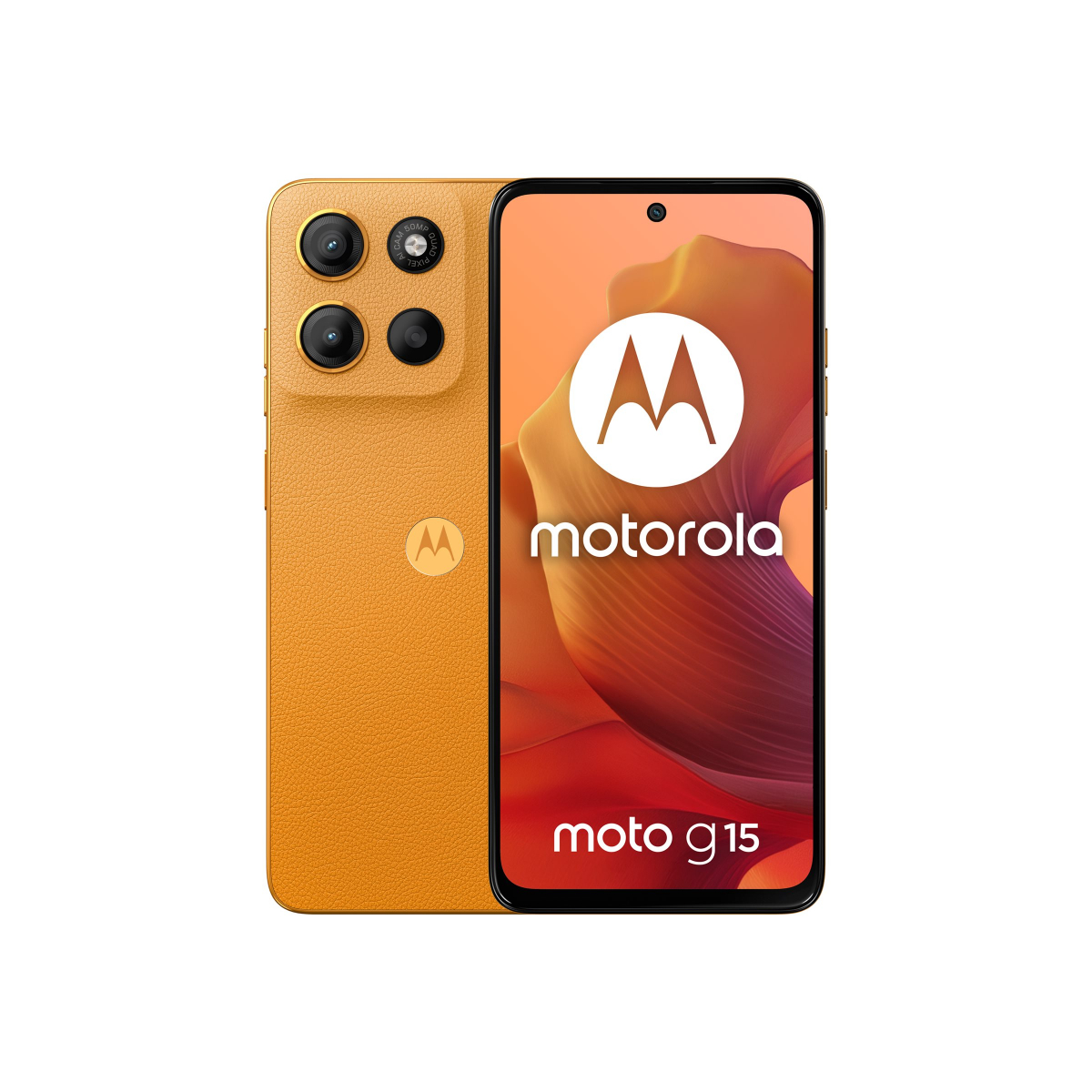 Motorola Moto G15 128GB Smartphone sunrise orange