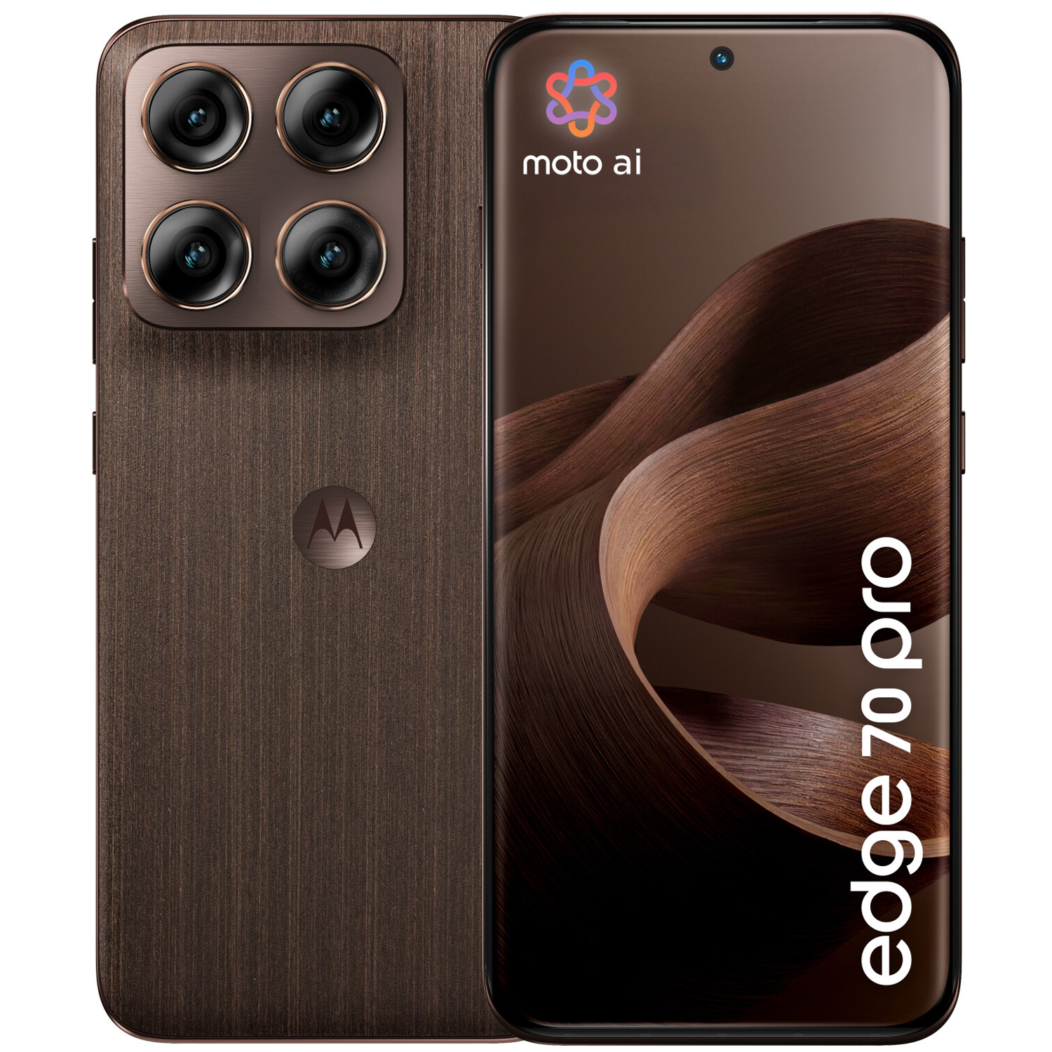 Motorola Edge 70 Pro 256GB 5G Smartphone pantone chicory coffee