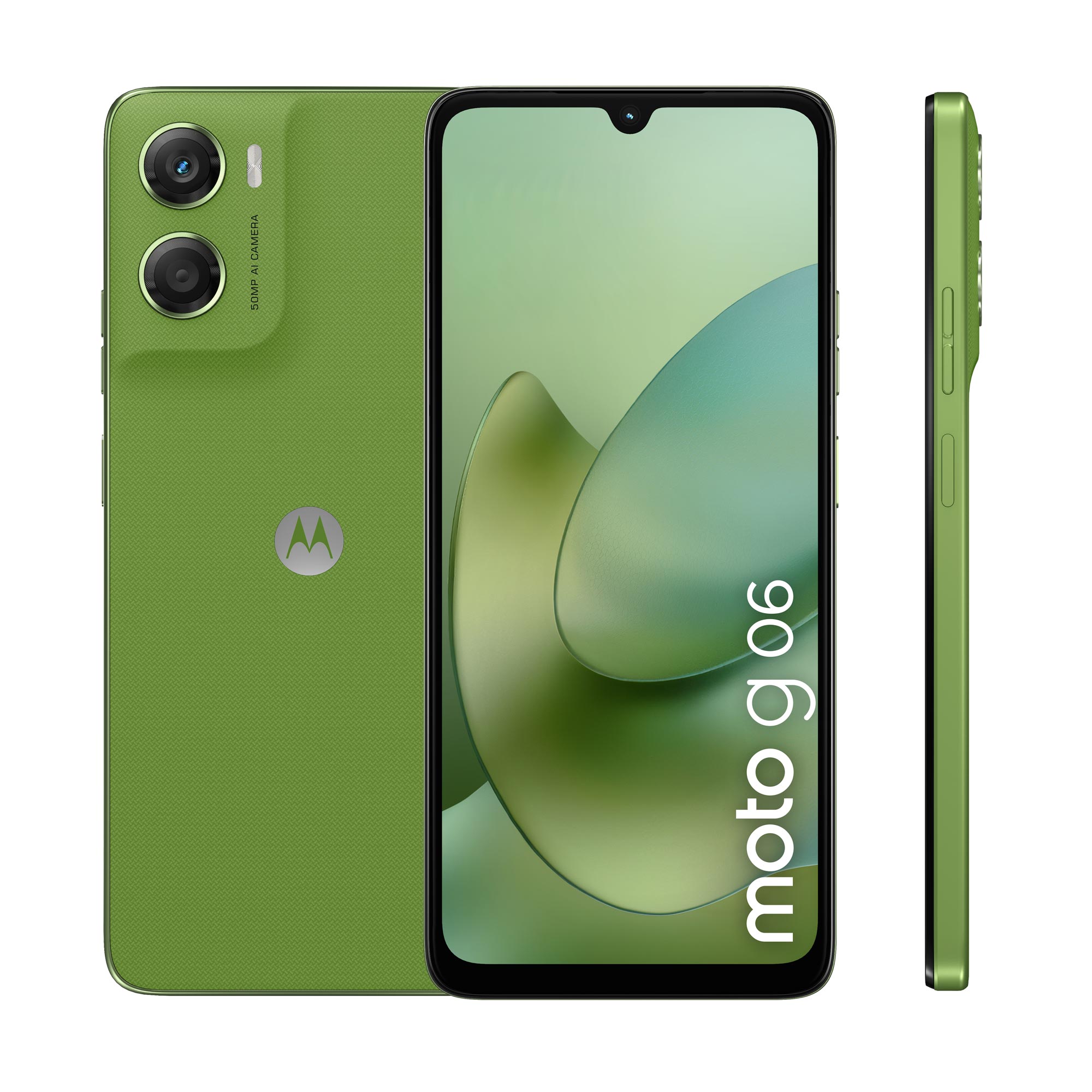 Motorola Moto G06 256GB Smartphone grün