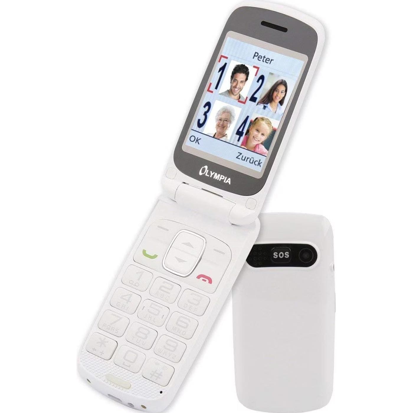 Olympia Primus 8GB Seniorenhandy weiß