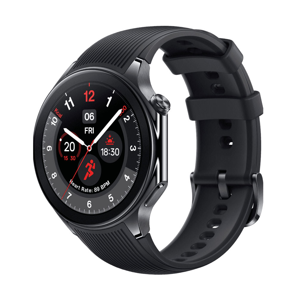 OnePlus Watch 2 Smartwatch black steel