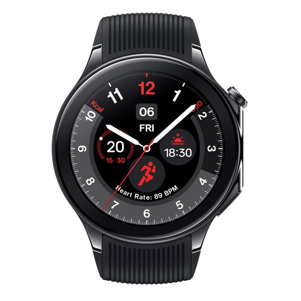 OnePlus Watch 2 Smartwatch black steel