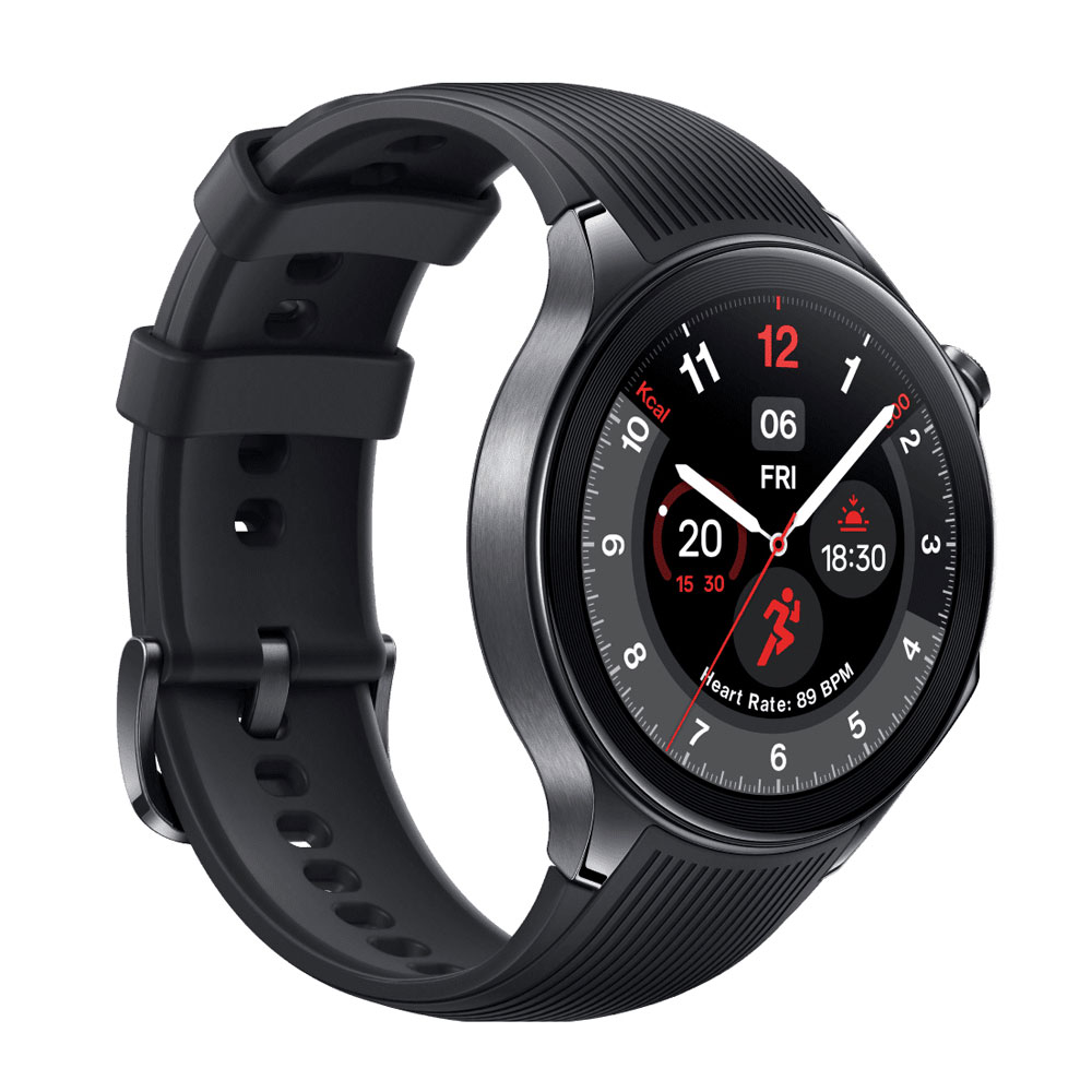 OnePlus Watch 2 Smartwatch black steel