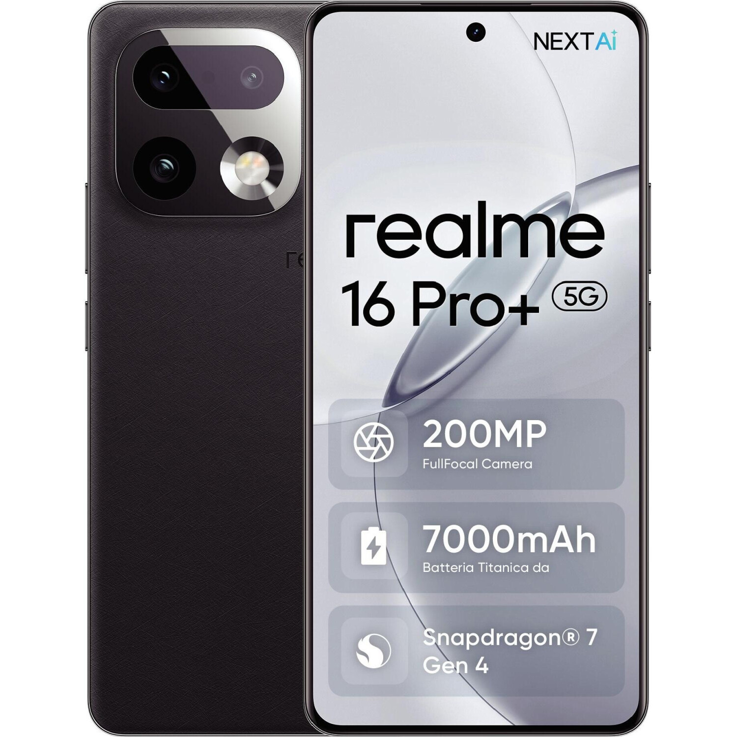 Realme 16 Pro+ 512GB 5G Smartphone master grey