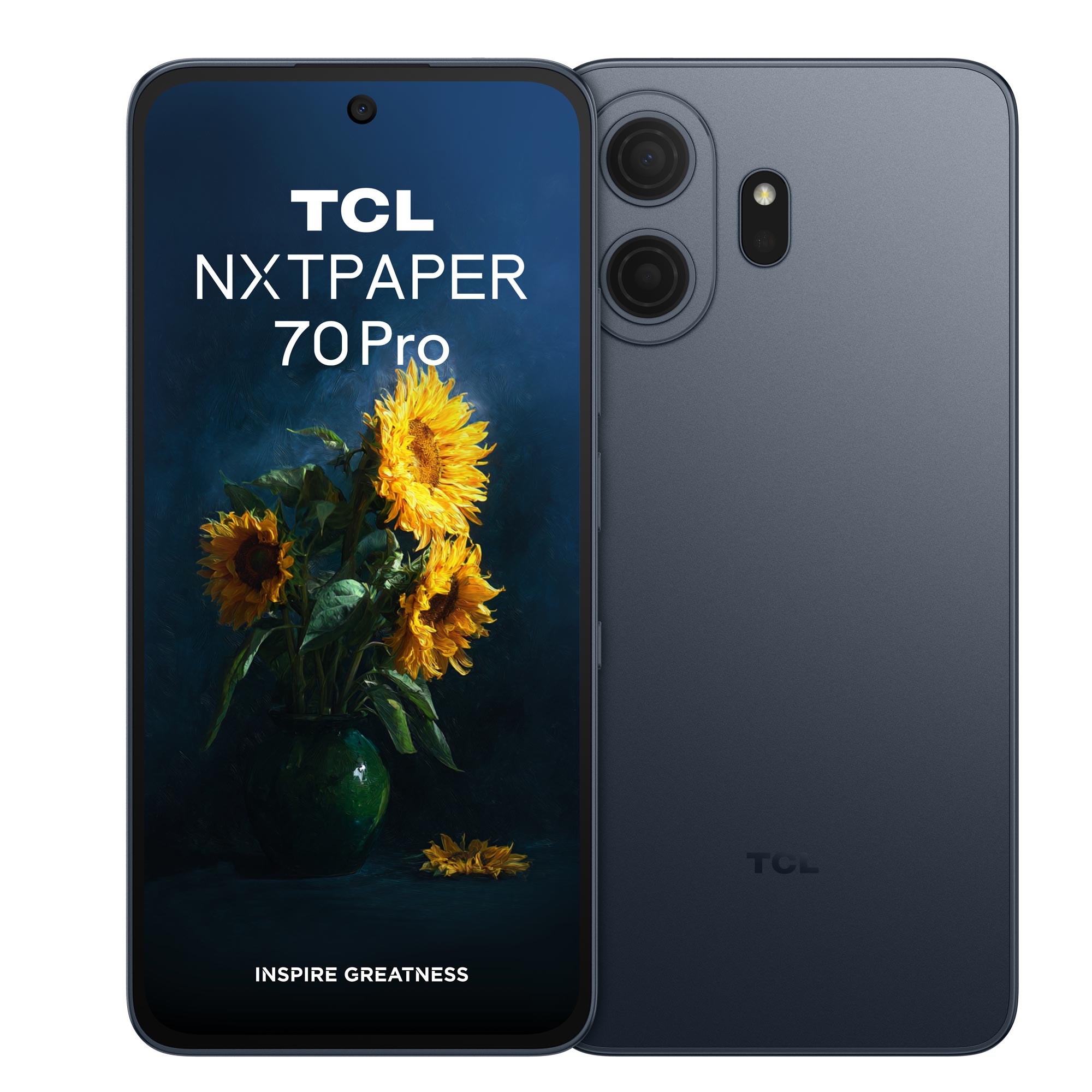 TCL NXTPAPER 70 Pro 256GB 5G Smartphone grau