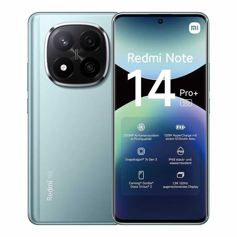 Xiaomi Redmi Note 14 Pro+ 512GB 5G Smartphone spectre blue