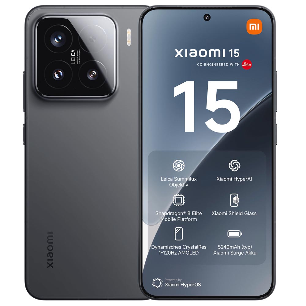 Xiaomi 15 256GB 5G Smartphone black