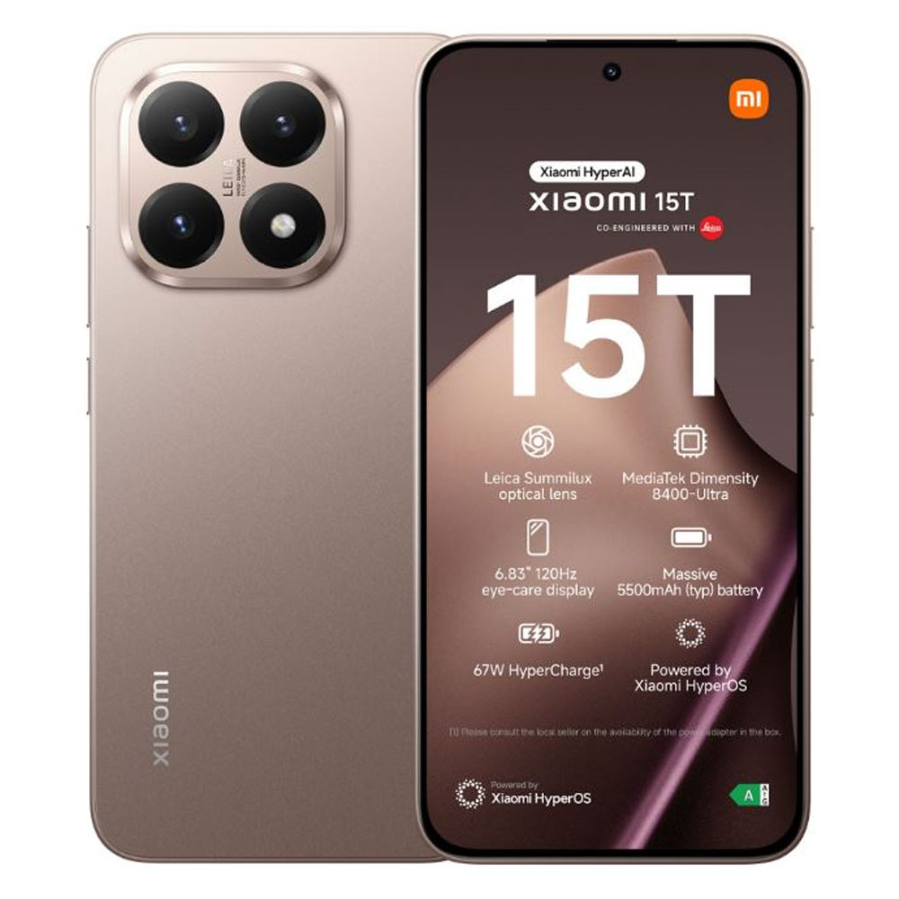 Xiaomi 15T 256GB 5G Smartphone rose gold