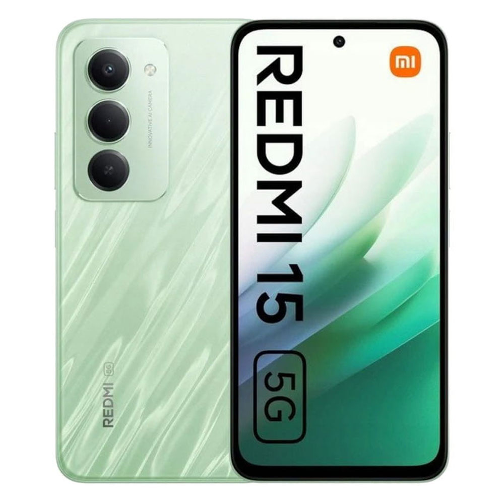 Xiaomi Redmi 15 128GB 5G Smartphone ripple green