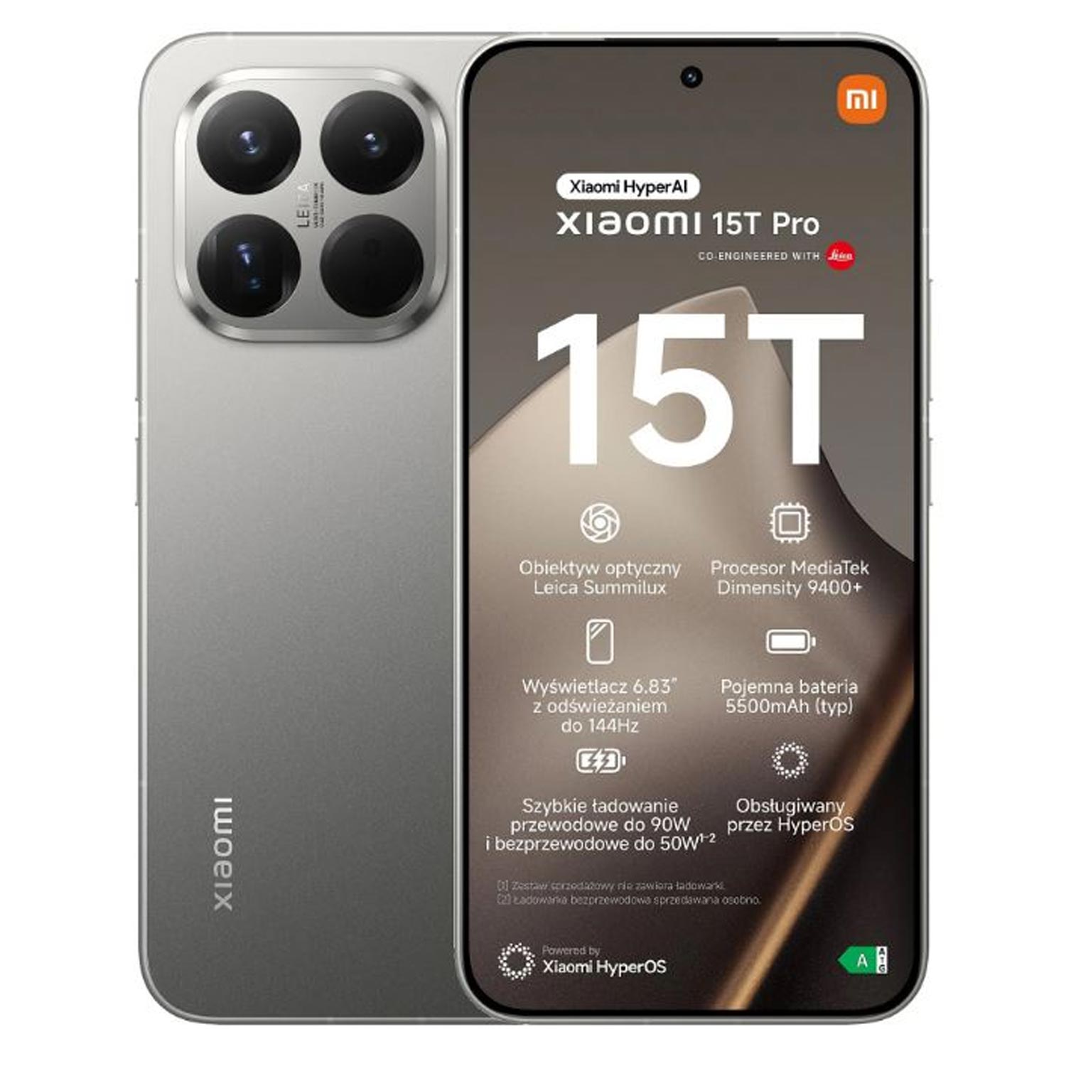 Xiaomi 15T Pro 512GB 5G Smartphone grau