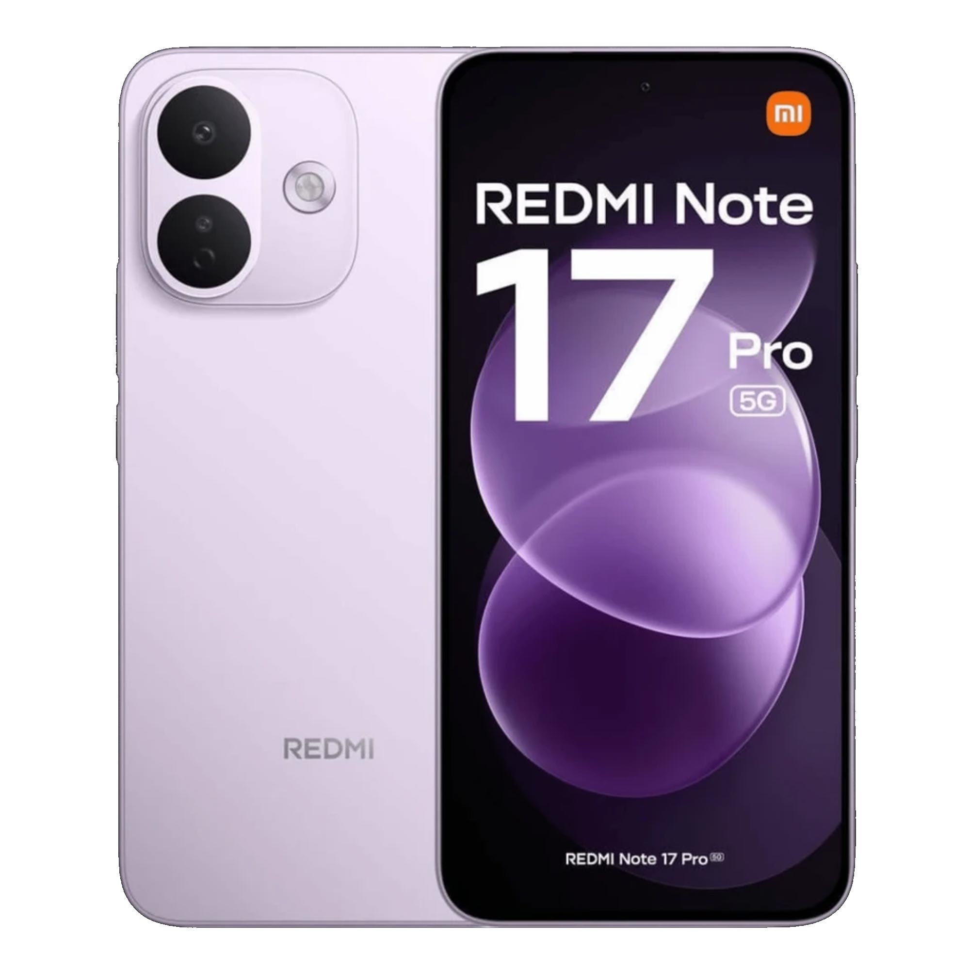 Xiaomi Redmi Note 17 Pro 512GB 5G Smartphone lila