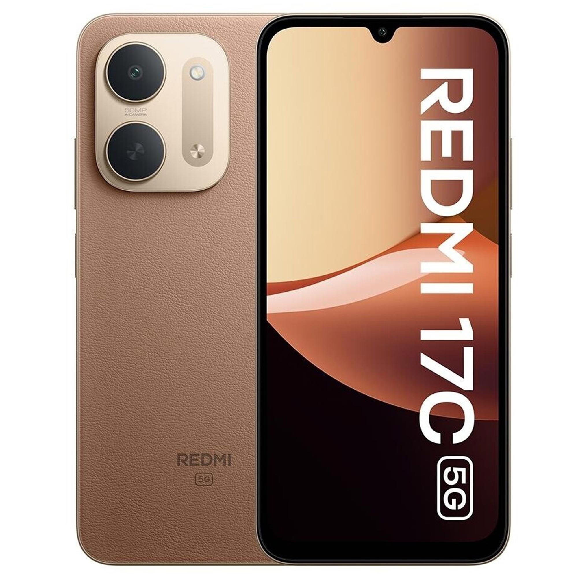 Xiaomi Redmi 17C 128GB 5G Smartphone braun