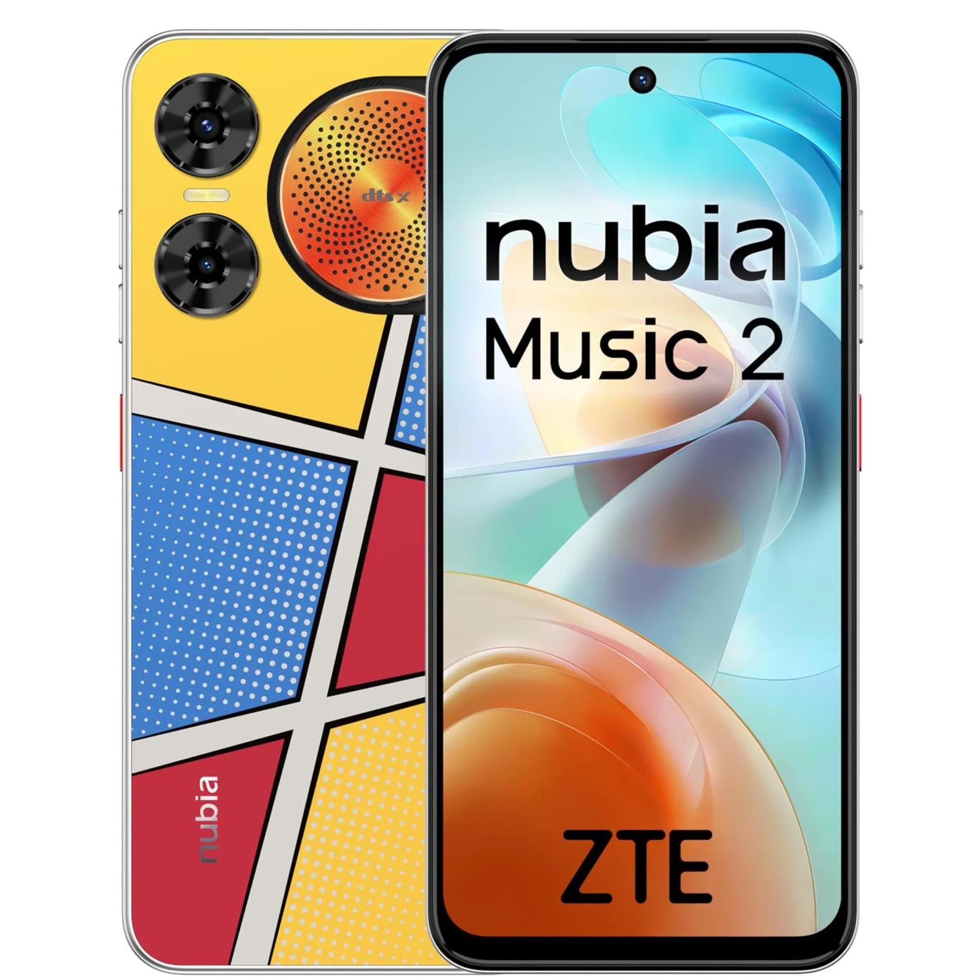 ZTE nubia Music 2 128GB Smartphone pop art