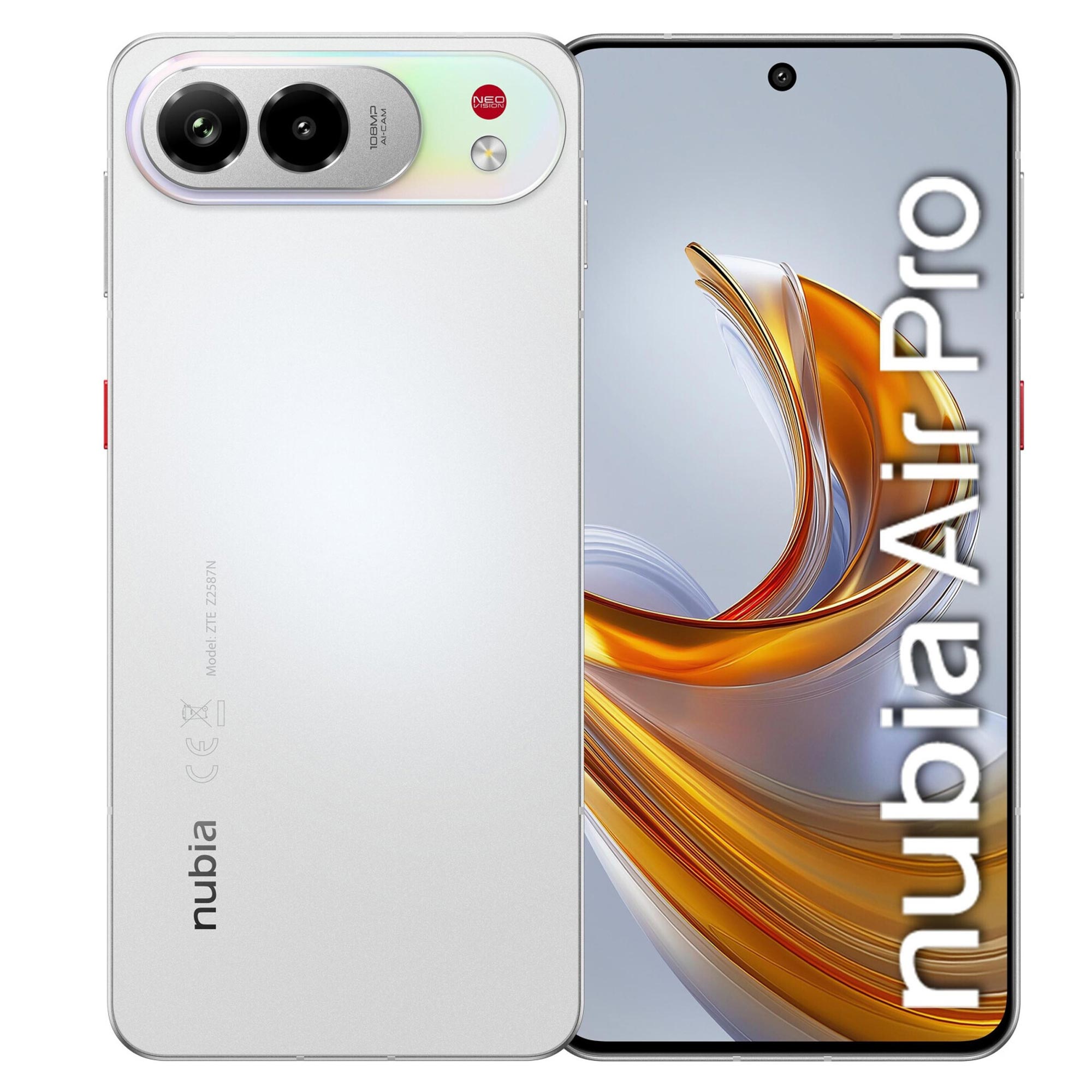 ZTE Nubia Air Pro 512GB 5G Smartphone aerowhite
